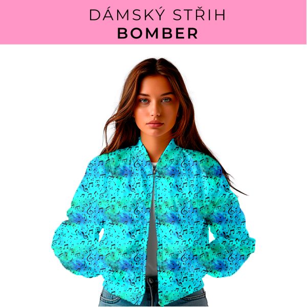 DÁMSKÝ střih - Bomber