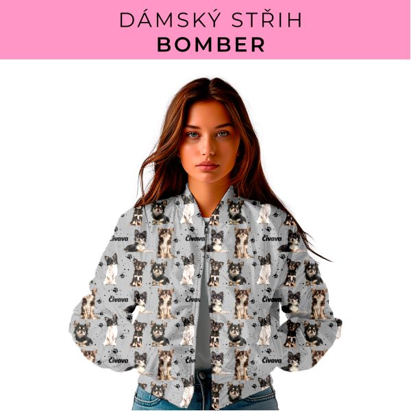 DÁMSKÝ střih - Bomber