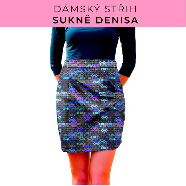 Dámský střih - Dámská sukně Denisa