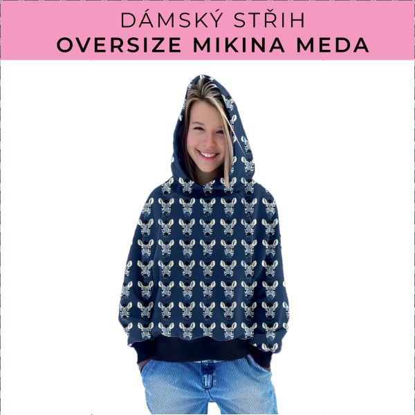 Dámský střih - mikina Meda