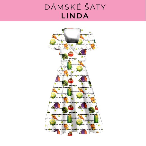 DÁMSKÝ střih - šaty Linda
