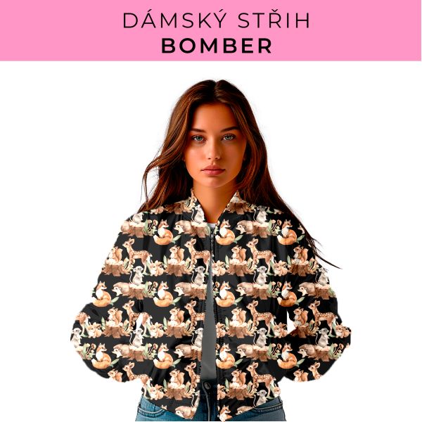DÁMSKÝ střih - Bomber