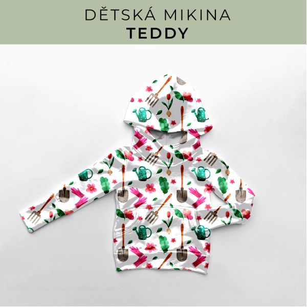 DĚTSKÝ střih - Mikina Teddy