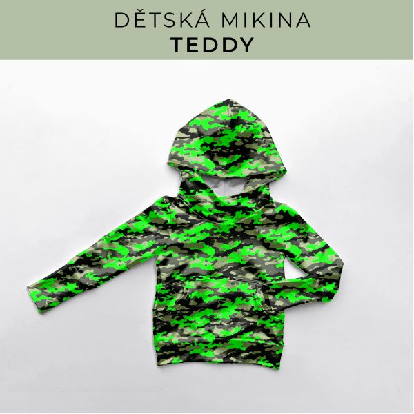 DĚTSKÝ střih - Mikina Teddy