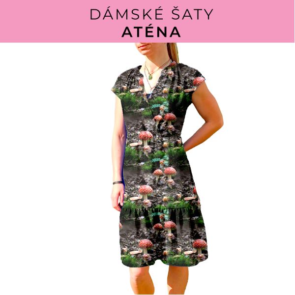 DÁMSKÝ střih - šaty Aténa