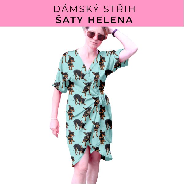Dámský střih na šaty  Helena