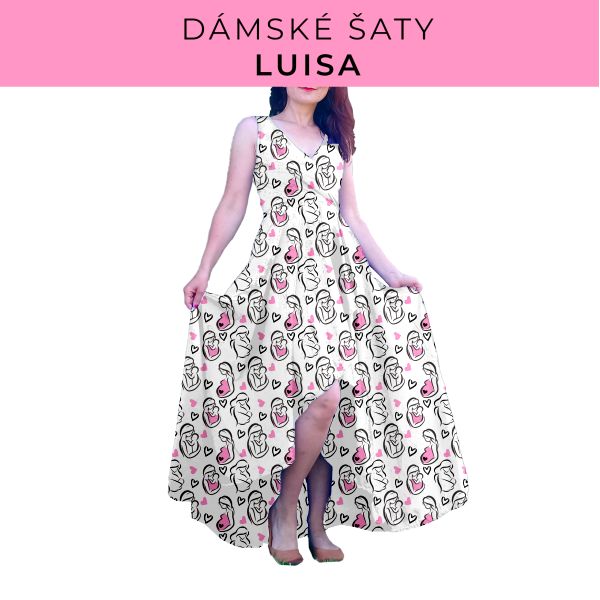DÁMSKÝ střih - šaty Luisa