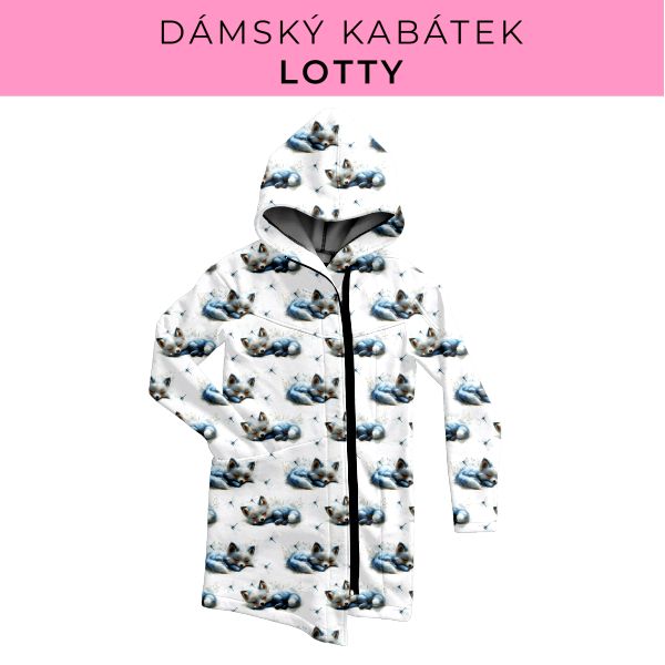 DÁMSKÝ střih - Kabátek Lotty