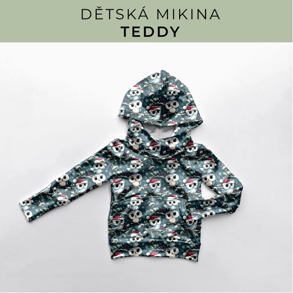 DĚTSKÝ střih - Mikina Teddy