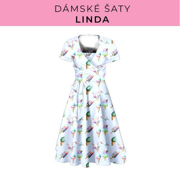DÁMSKÝ střih - šaty Linda