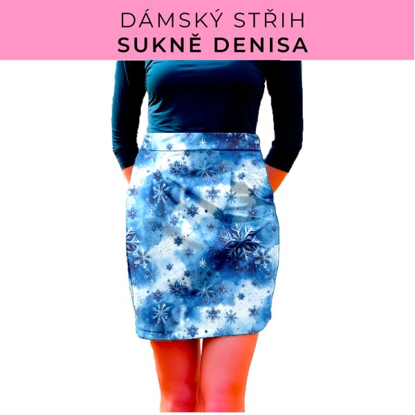 Dámský střih - Dámská sukně Denisa
