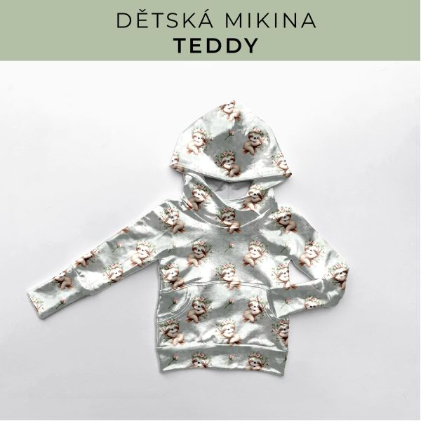 DĚTSKÝ střih - Mikina Teddy