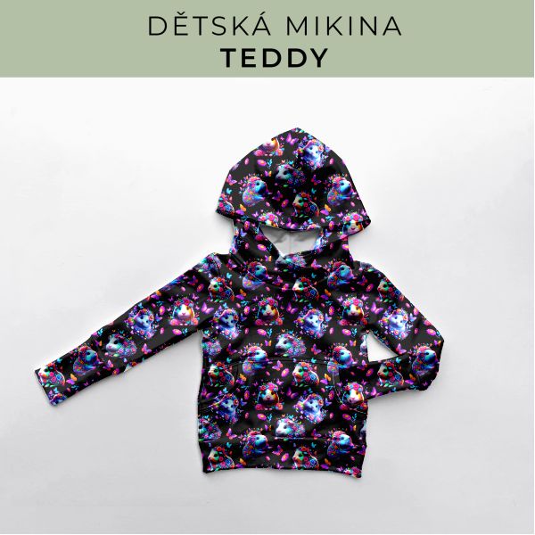 DĚTSKÝ střih - Mikina Teddy