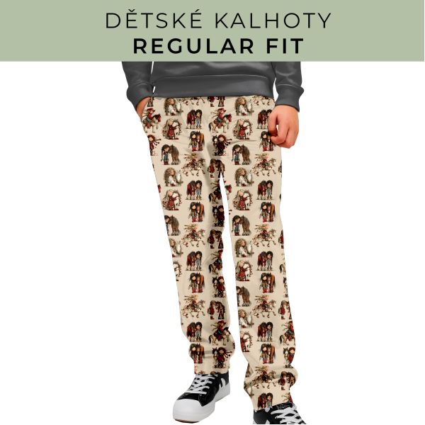 DĚTSKÝ STŘIH - Kalhoty Regular fit