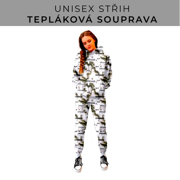 DÁMSKÝ střih - SET mikina a tepláky 