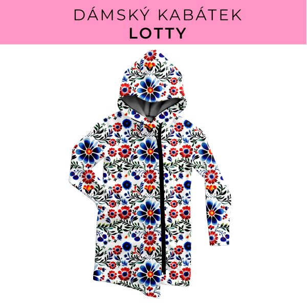DÁMSKÝ střih - Kabátek Lotty