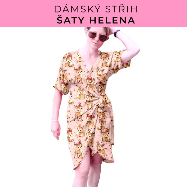 Dámský střih na šaty  Helena