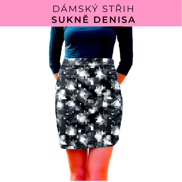 Dámský střih - Dámská sukně Denisa