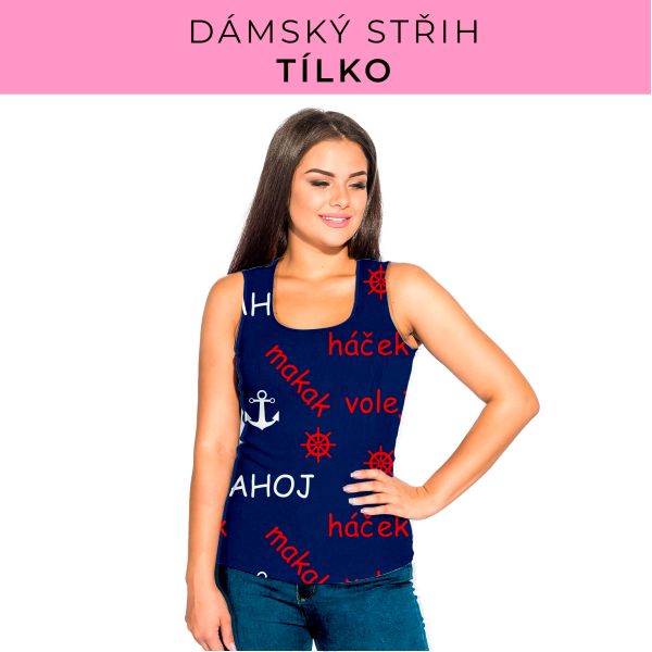 DÁMSKÝ střih - Tílko a kalhoty 
