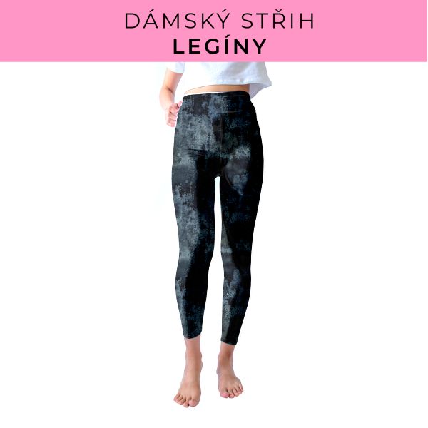 DÁMSKÝ střih - legíny SPORT - SLIM FIT