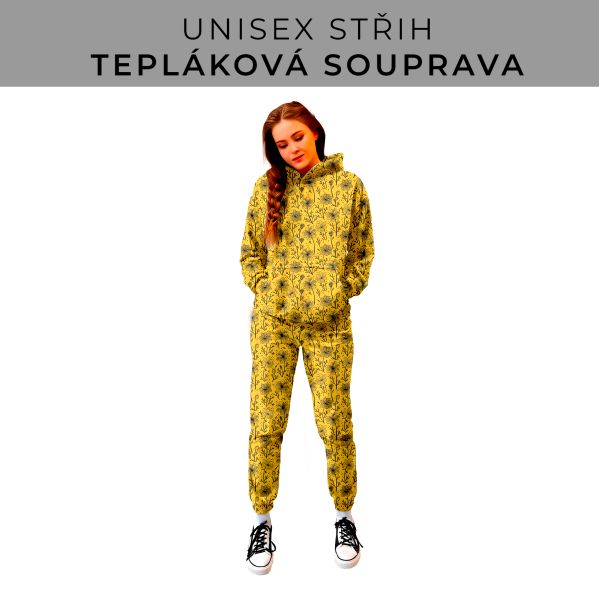 DÁMSKÝ střih - SET mikina a tepláky 