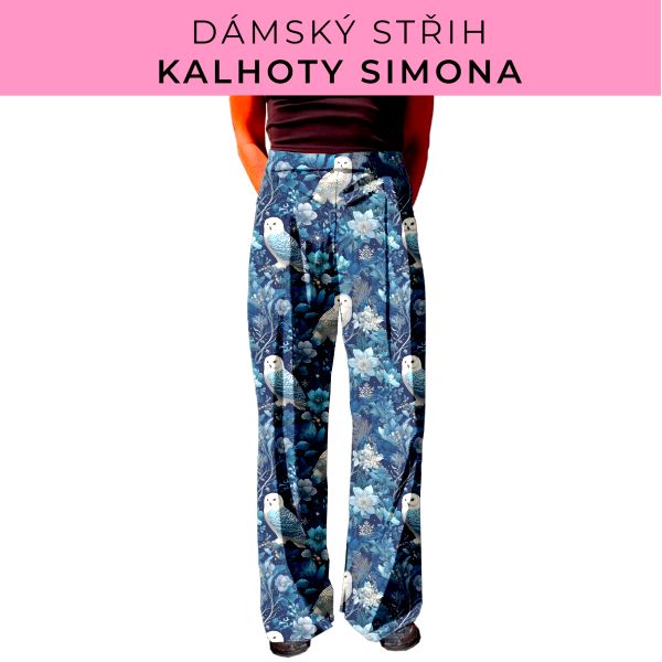 Dámský střih - kalhoty Simona