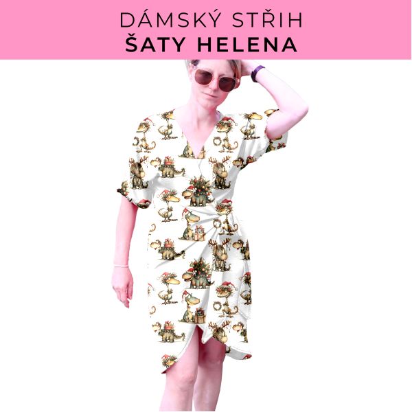 Dámský střih na šaty  Helena