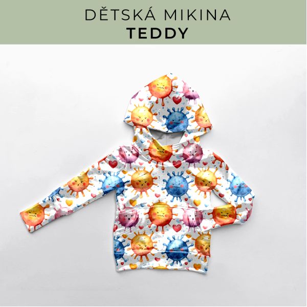 DĚTSKÝ střih - Mikina Teddy