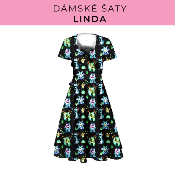 DÁMSKÝ střih - šaty Linda