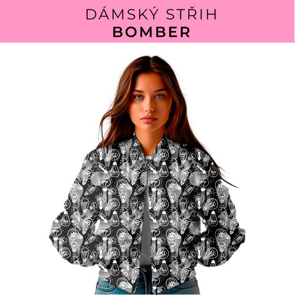 DÁMSKÝ střih - Bomber
