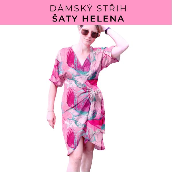 Dámský střih na šaty  Helena