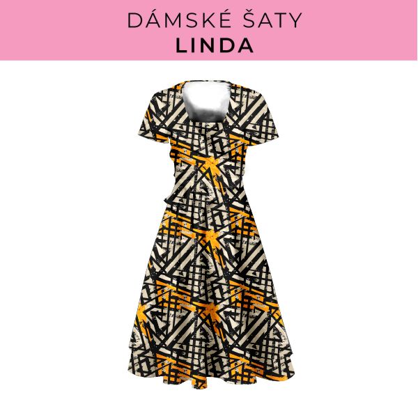 DÁMSKÝ střih - šaty Linda