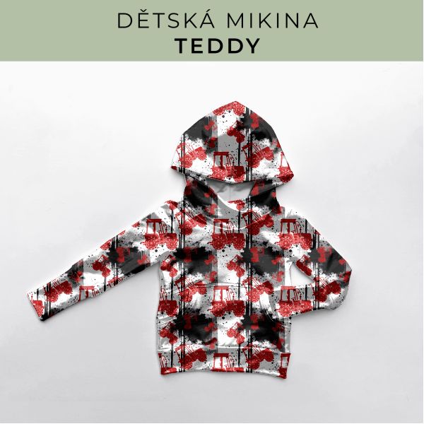 DĚTSKÝ střih - Mikina Teddy