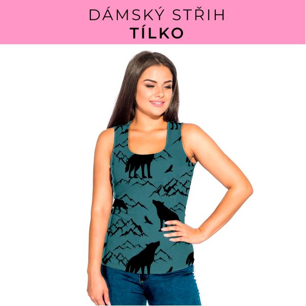 DÁMSKÝ střih - Tílko a kalhoty 