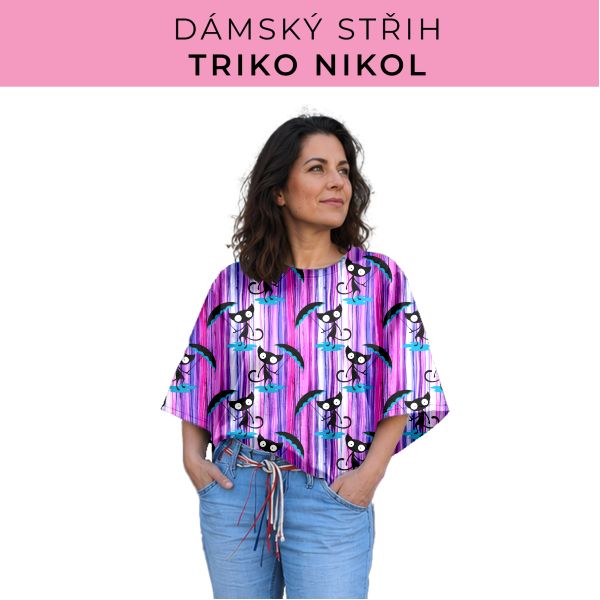 Dámský střih -  triko Nikol