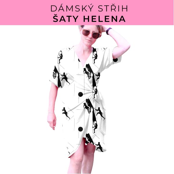 Dámský střih na šaty  Helena