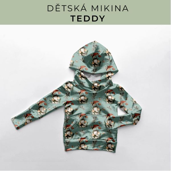 DĚTSKÝ střih - Mikina Teddy