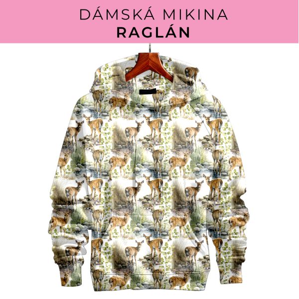 DÁMSKÝ střih - mikina raglán