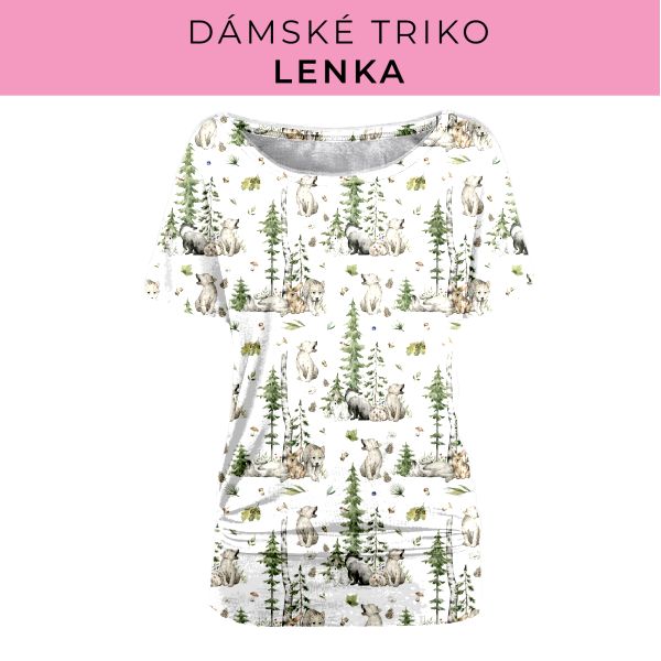 DÁMSKÝ střih - Triko Lenka