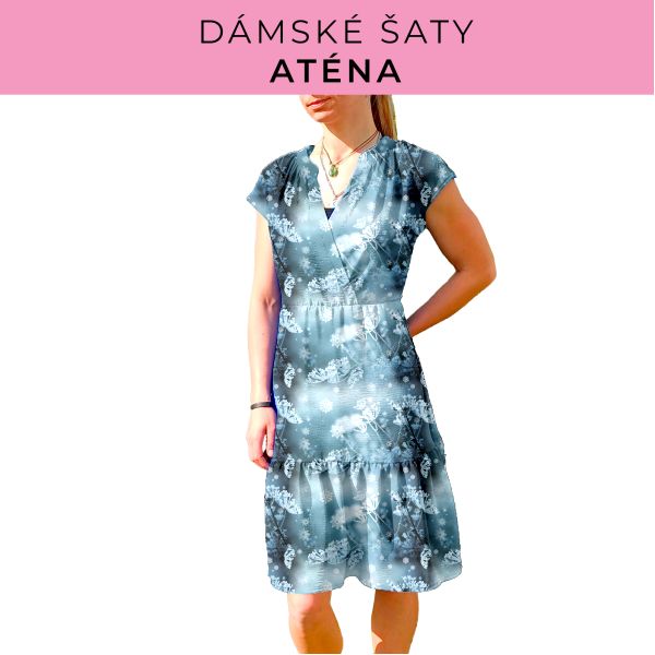 DÁMSKÝ střih - šaty Aténa