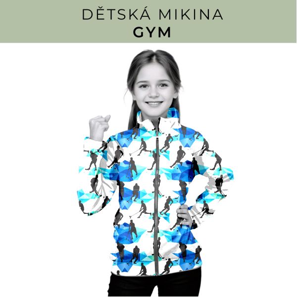 Dětská střih - mikina GYM