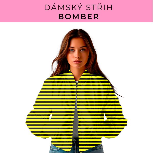 DÁMSKÝ střih - Bomber