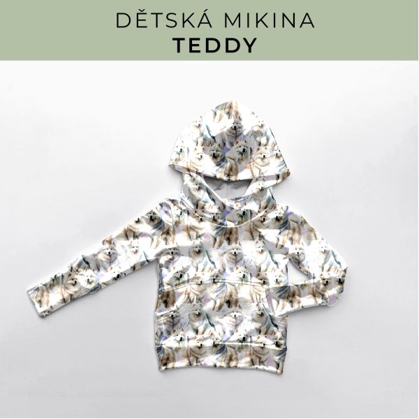 DĚTSKÝ střih - Mikina Teddy