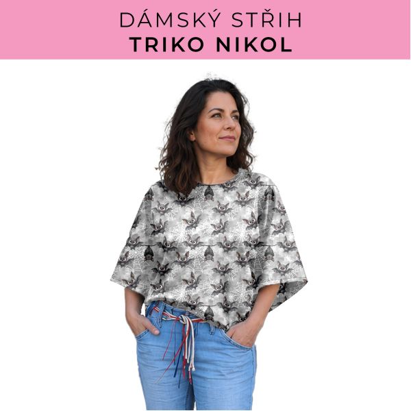 Dámský střih -  triko Nikol