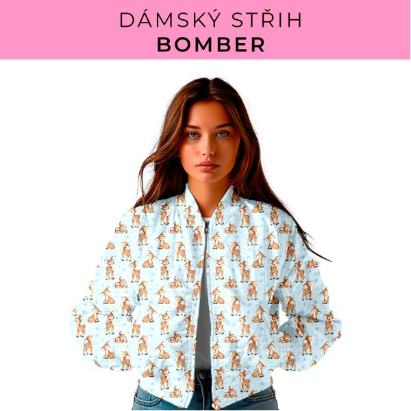 DÁMSKÝ střih - Bomber