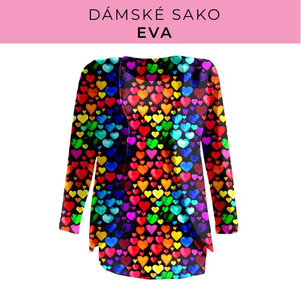DÁMSKÝ střih - sako Eva