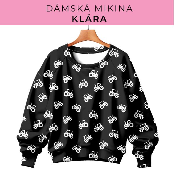 DÁMSKÝ střih - mikina Klára
