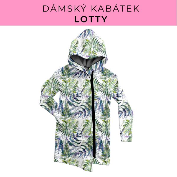 DÁMSKÝ střih - Kabátek Lotty