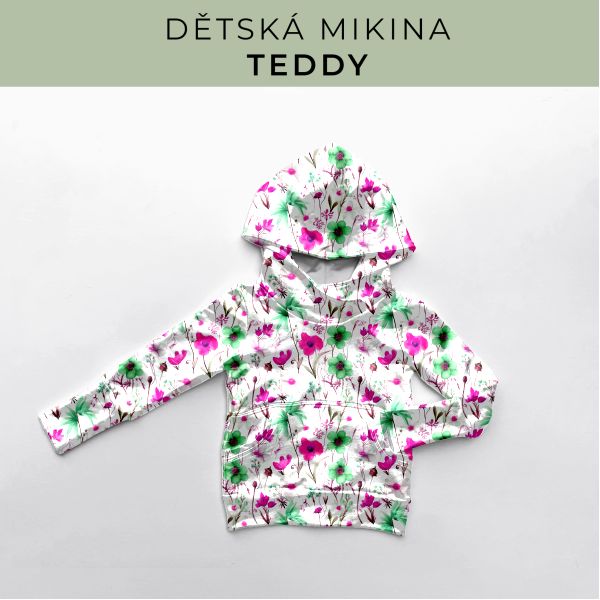 DĚTSKÝ střih - Mikina Teddy