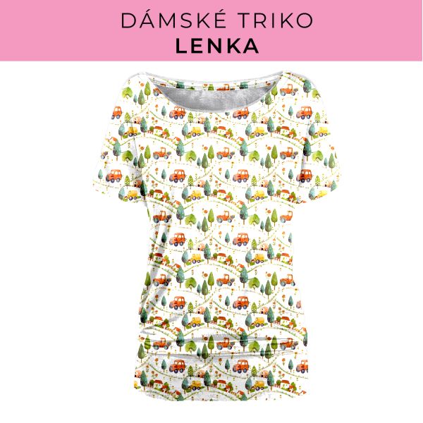 DÁMSKÝ střih - Triko Lenka